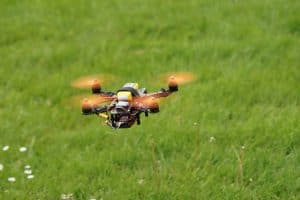 Flying a drone indoors: Skill